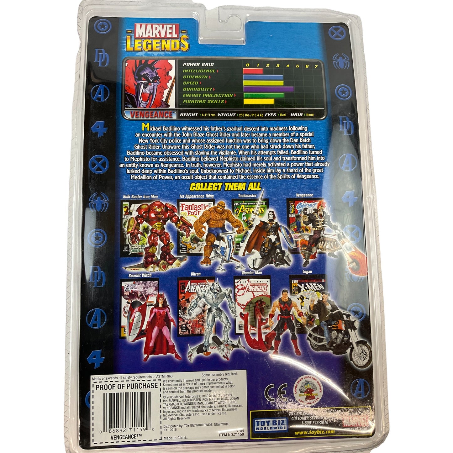 Marvel Legends Series 11 - Legendary Riders - Vengeance Action Figure