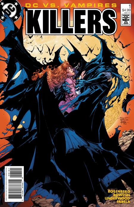 DC VS VAMPIRES KILLERS #1 (ONE SHOT) CVR B BRETT BOOTH & JONATHAN GLAPION CARD STOCK VAR