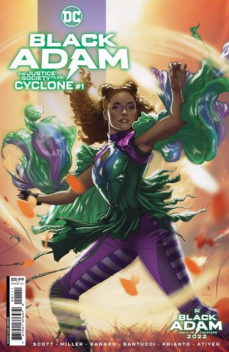 BLACK ADAM JUSTICE SOCIETY FILES CYCLONE #1 (ONE SHOT) CVR A KAARE ANDREWS