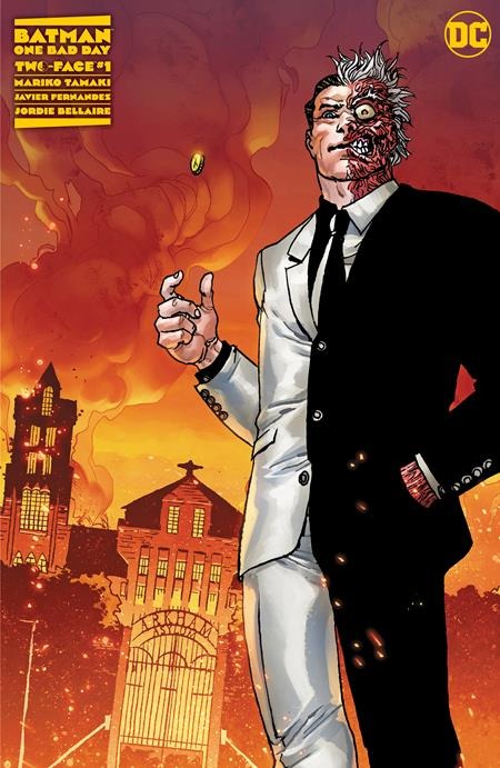 BATMAN ONE BAD DAY TWO-FACE #1 (ONE SHOT) CVR F GIUSEPPE CAMUNCOLI PREMIUM VARIANT