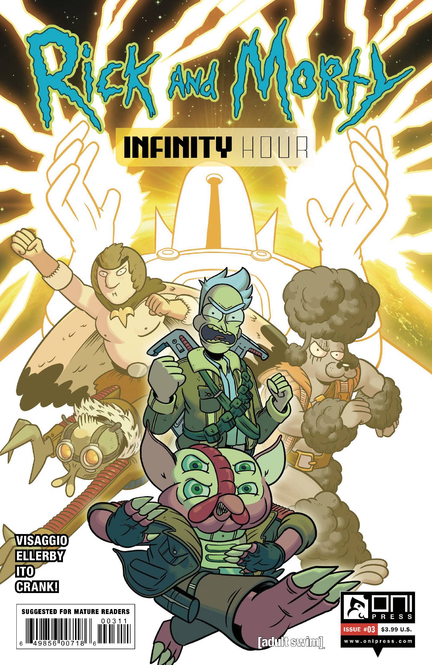 RICK AND MORTY INFINITY HOUR #3 CVR A ITO
