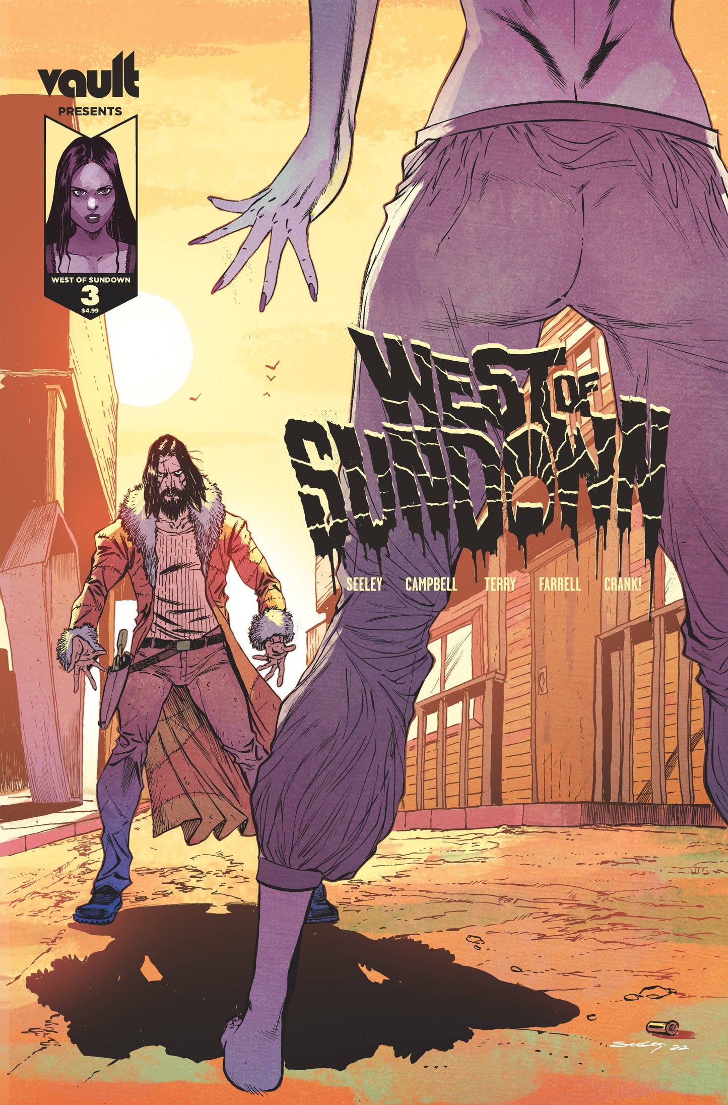 WEST OF SUNDOWN #3 CVR C SEELEY