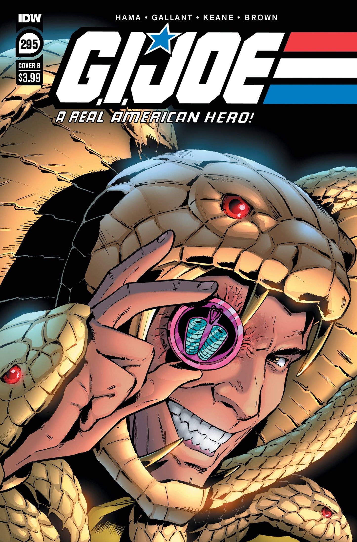 GI JOE A REAL AMERICAN HERO #295 CVR B GALLANT
