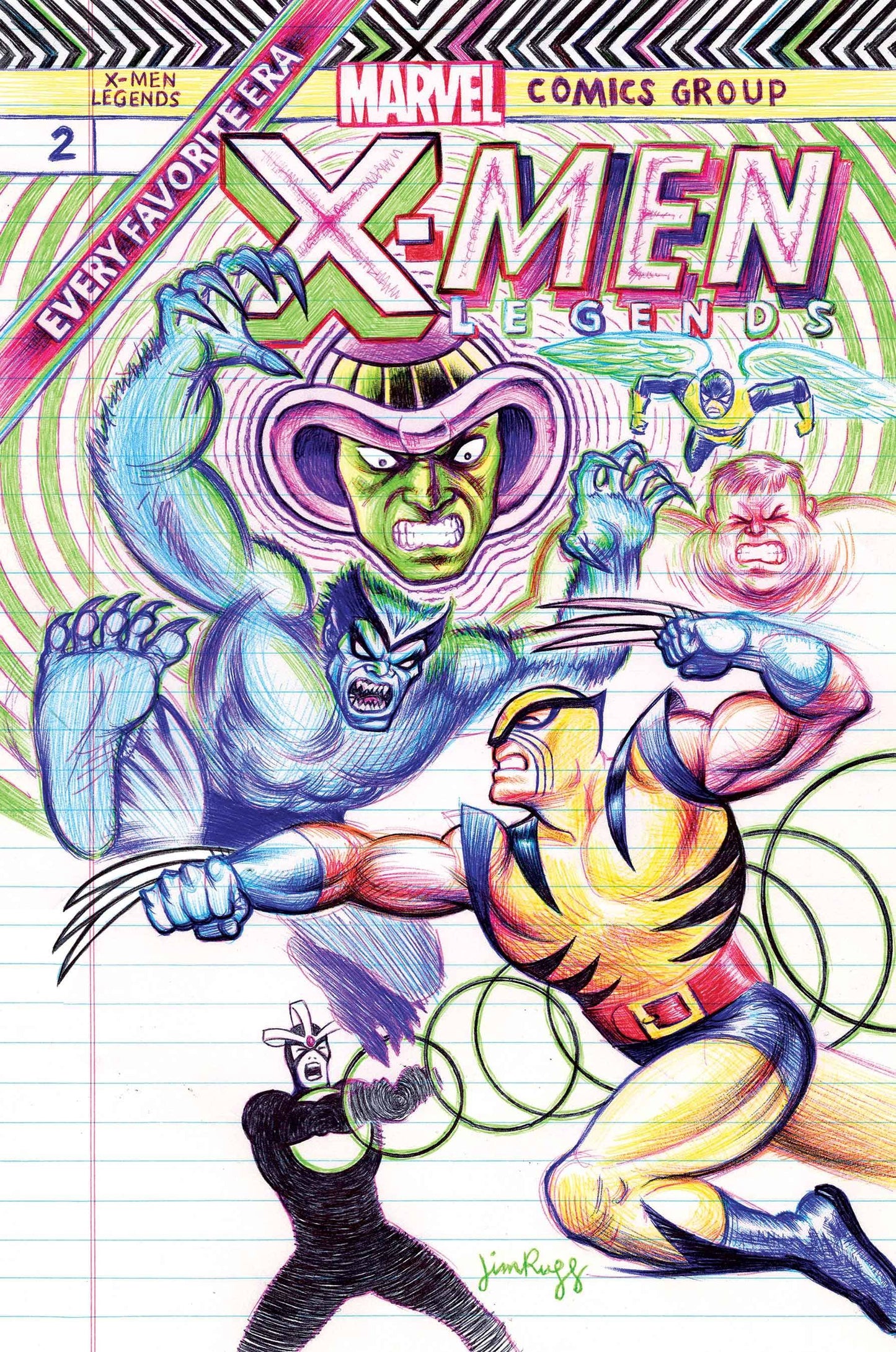 X-MEN LEGENDS #2 RUGG VAR (RES)