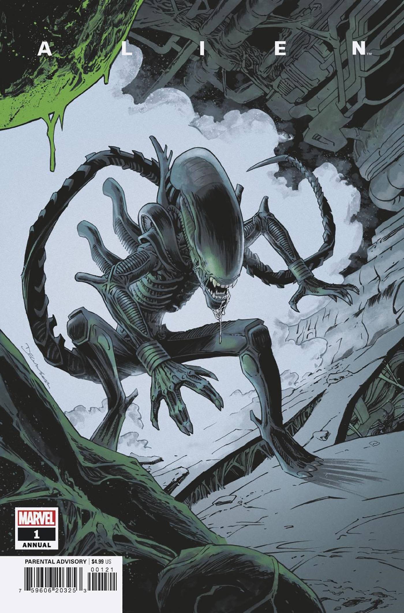ALIEN ANNUAL #1 SHALVEY VAR