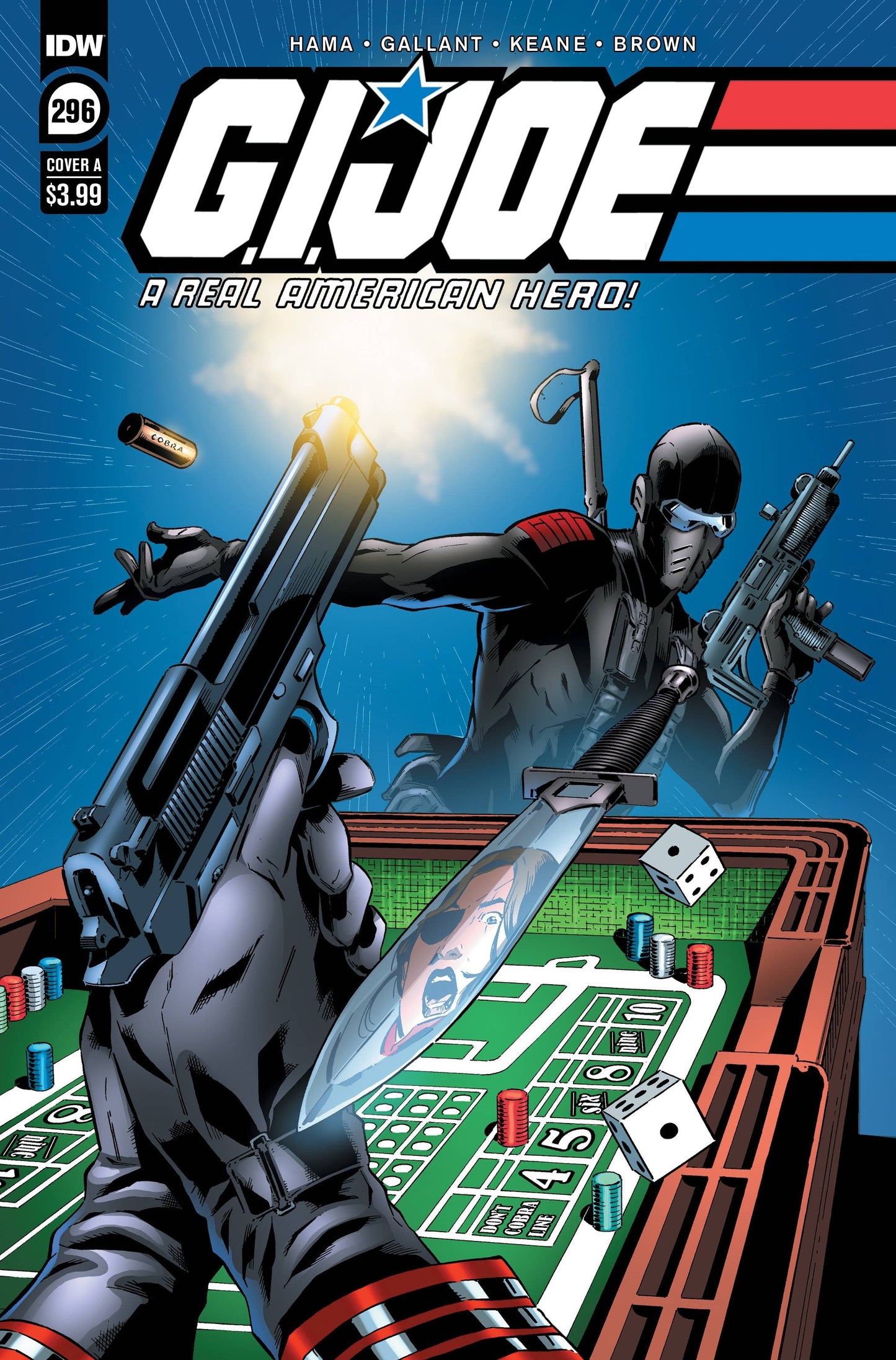 GI JOE A REAL AMERICAN HERO #296 CVR A GALLANT