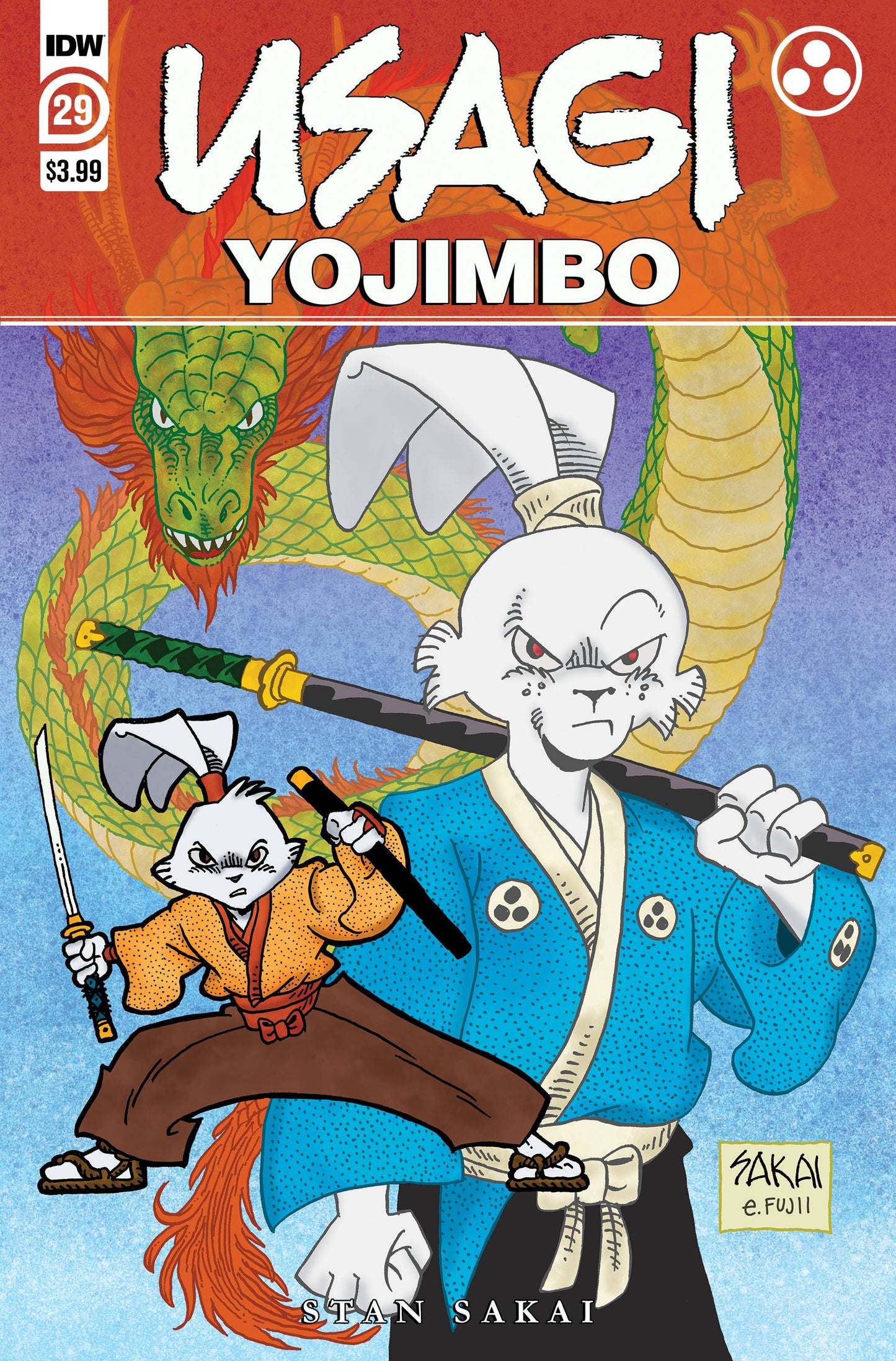 USAGI YOJIMBO #29 CVR A SAKAI