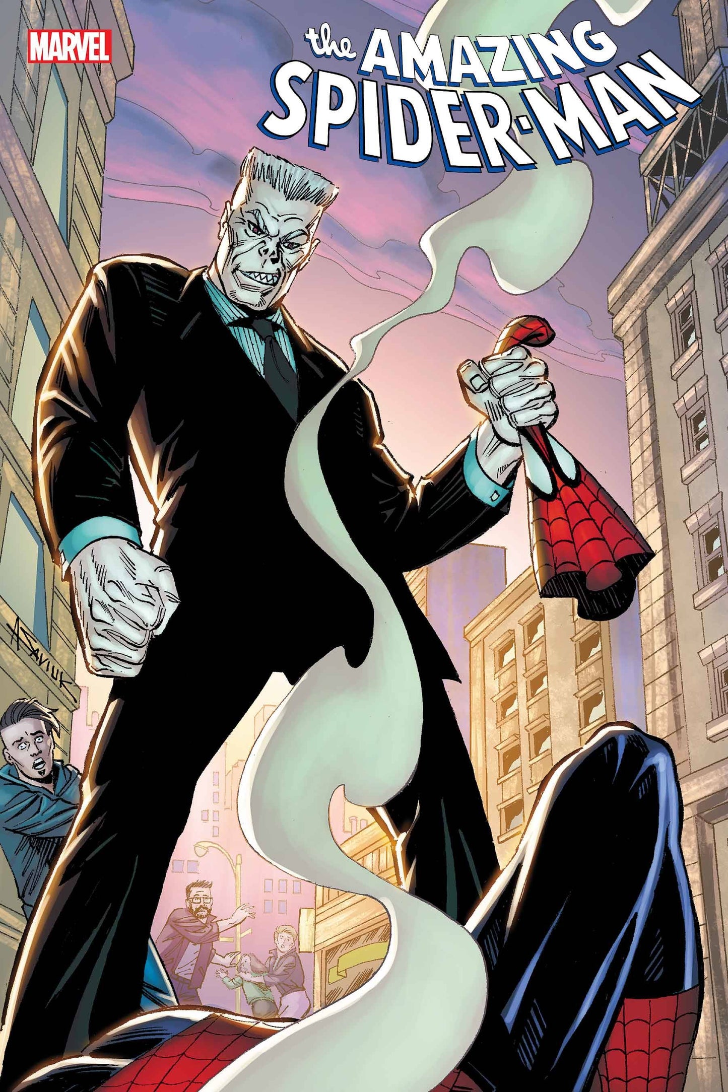 AMAZING SPIDER-MAN #9 SAVIUK VAR (RES)