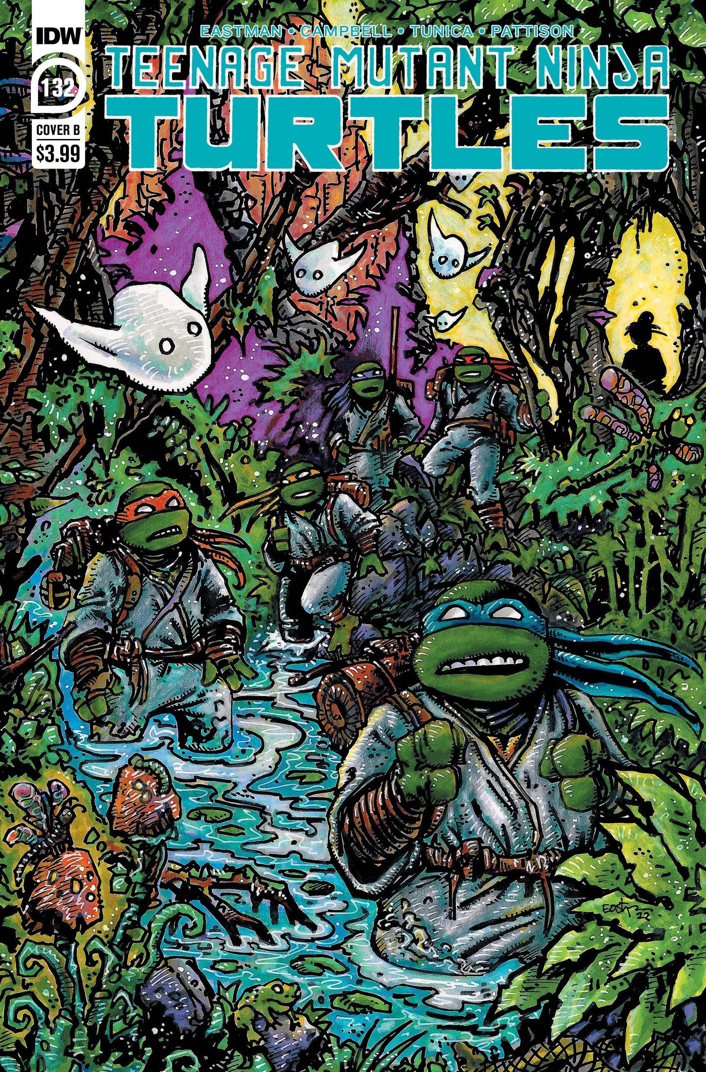 TMNT ONGOING #132 CVR B EASTMAN (C: 1-0-0)