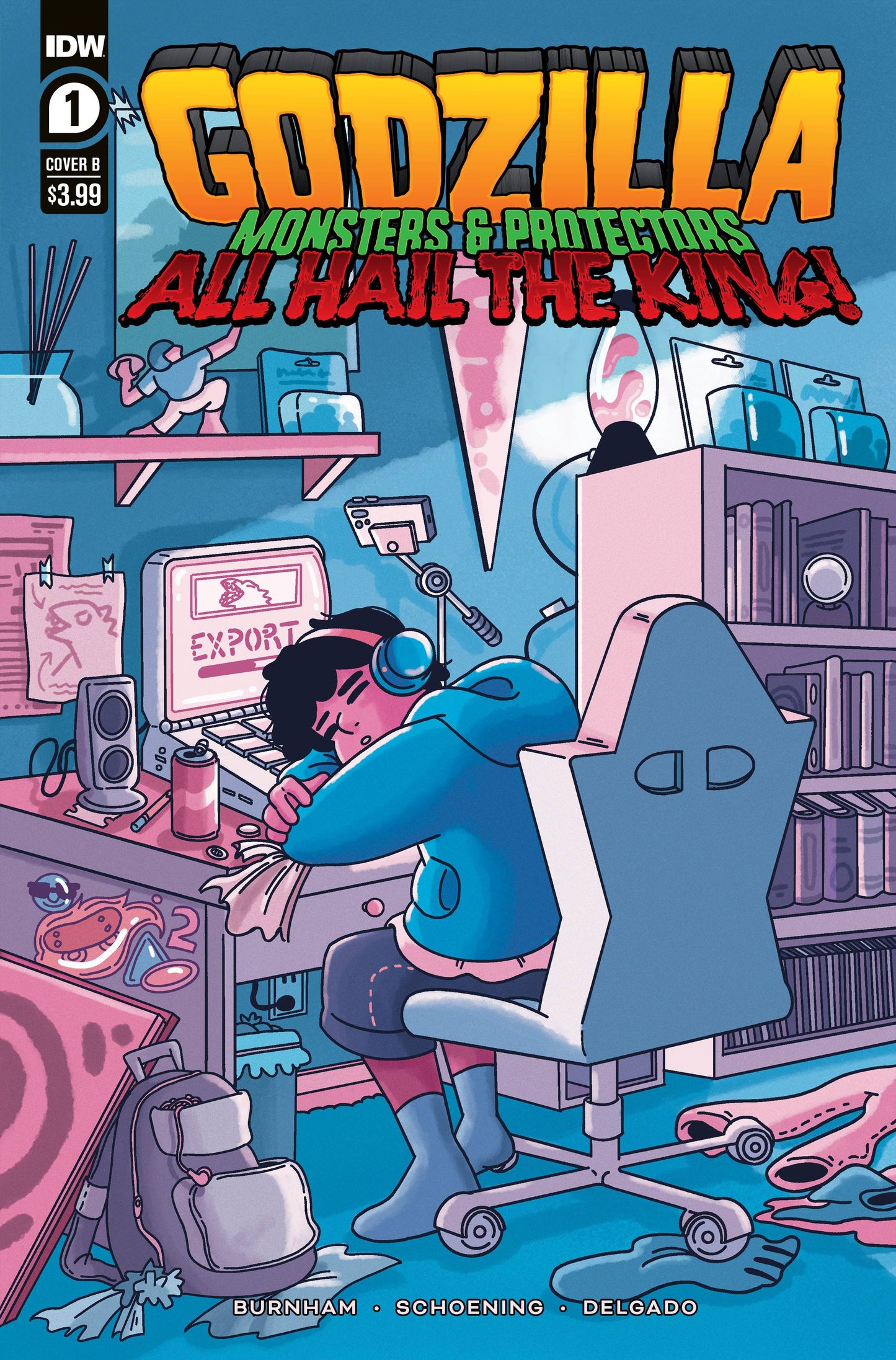 GODZILLA MONSTERS & PROTECTORS ALL HAIL KING #1 CVR B BELL