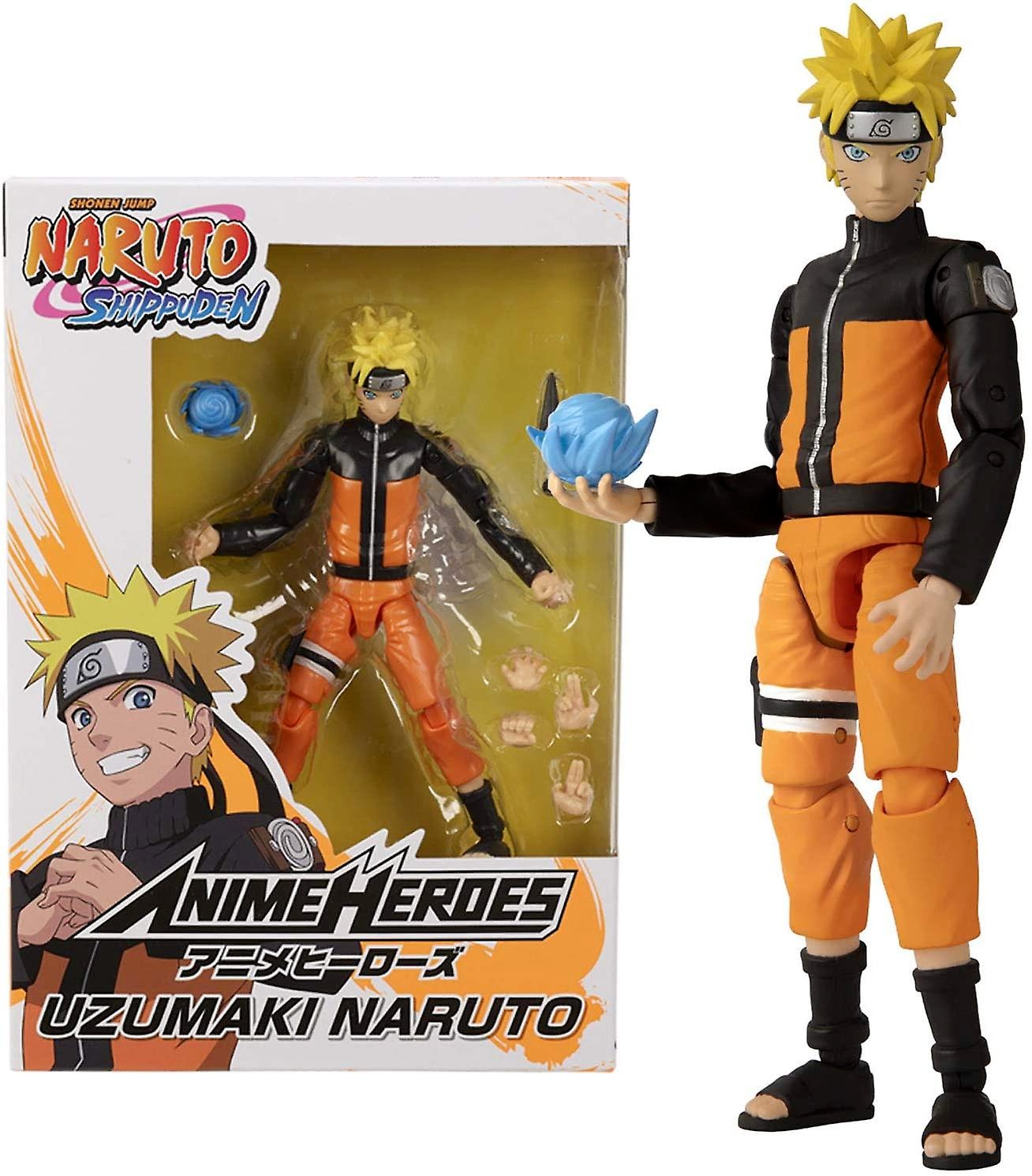 Naruto Shippuden Anime Heroes Final Battle Naruto Uzamaki Action Figure