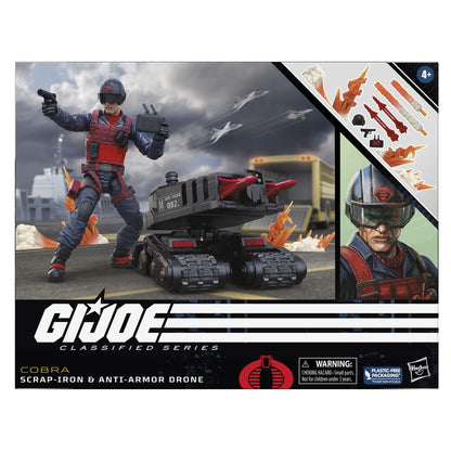 G.I. Joe Classified Series Scrap-Iron & Anti-Armor Drone Action Figure