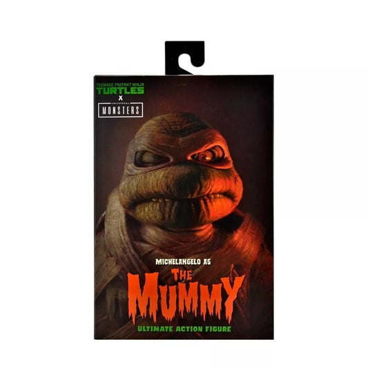 Universal Monsters/Teenage Mutant Ninja Turtles - 7" Scale Action Figure - Michalangelo as The Mummy