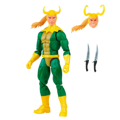 Marvel Legends Series Loki 6-inch Retro Action Figure