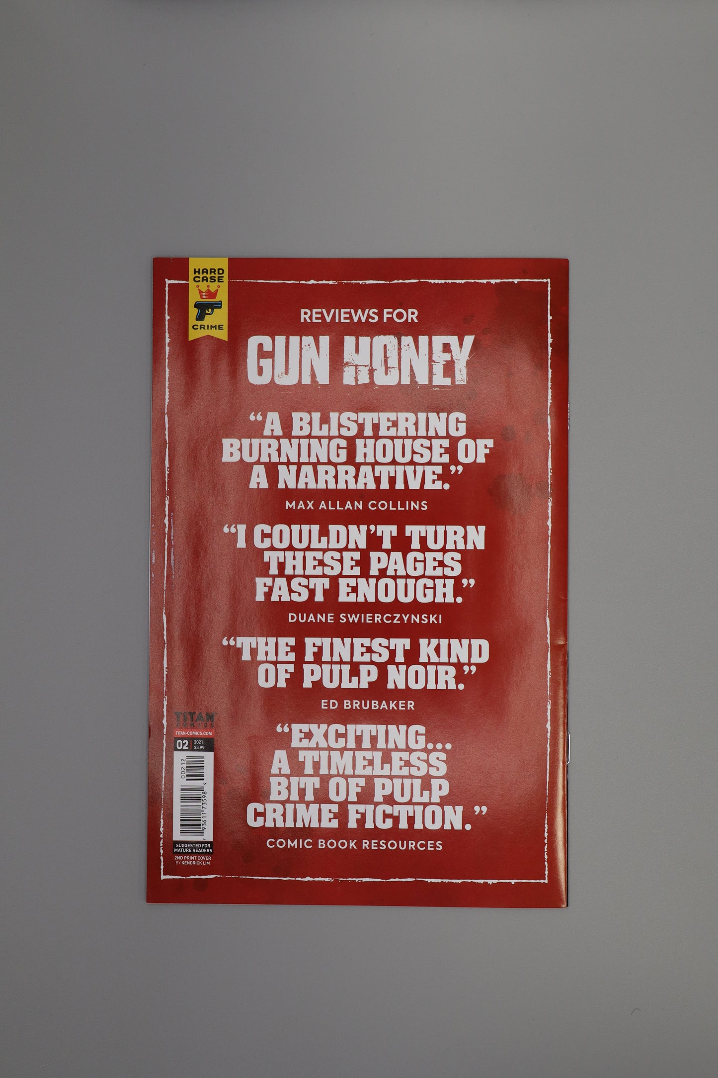 Gun Honey #2 Kendrick Lim Metallic Print