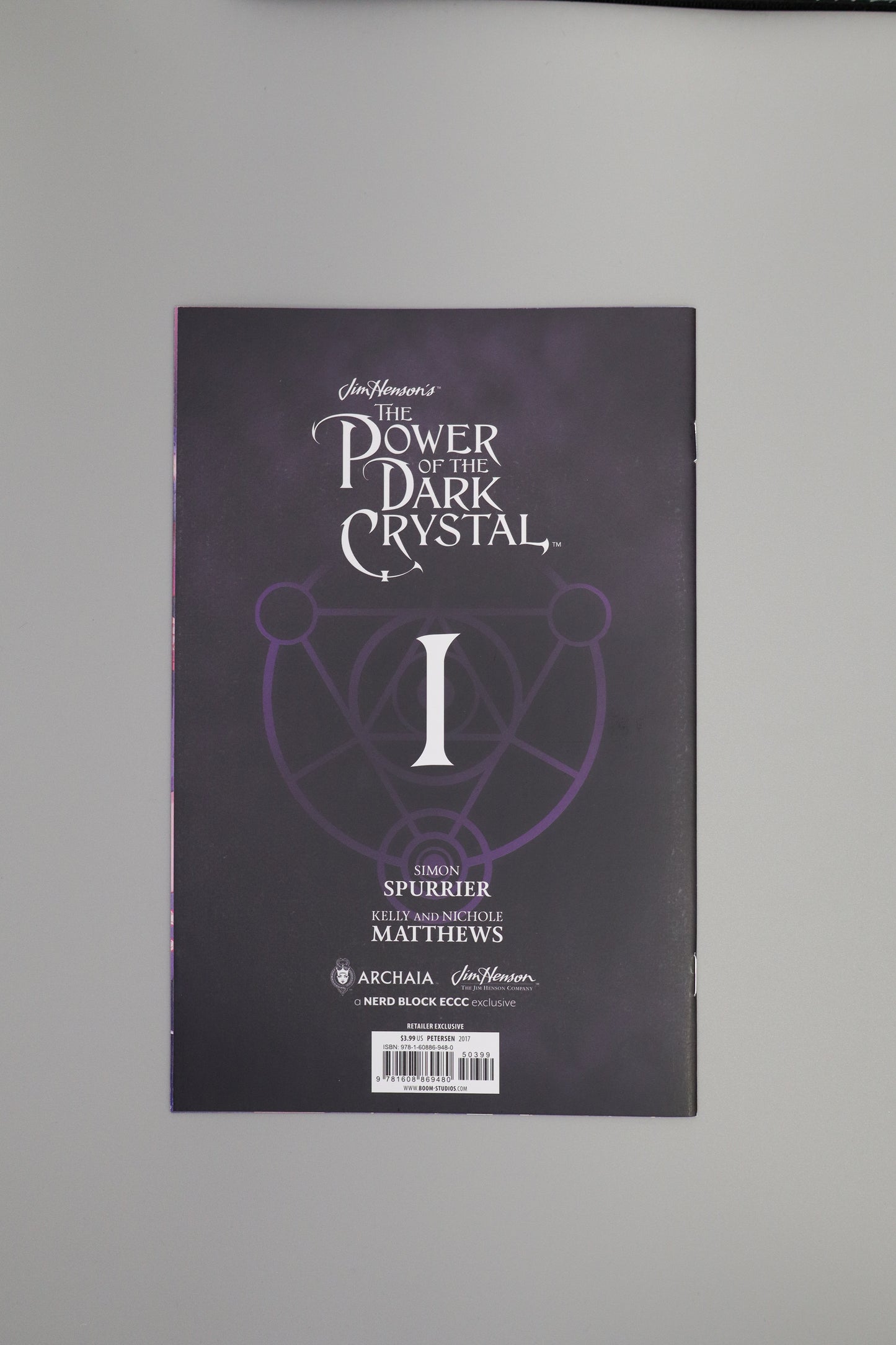 Jim Henson's The Power of the Dark Crystal #1F NERD BLOCK ECCC Variant