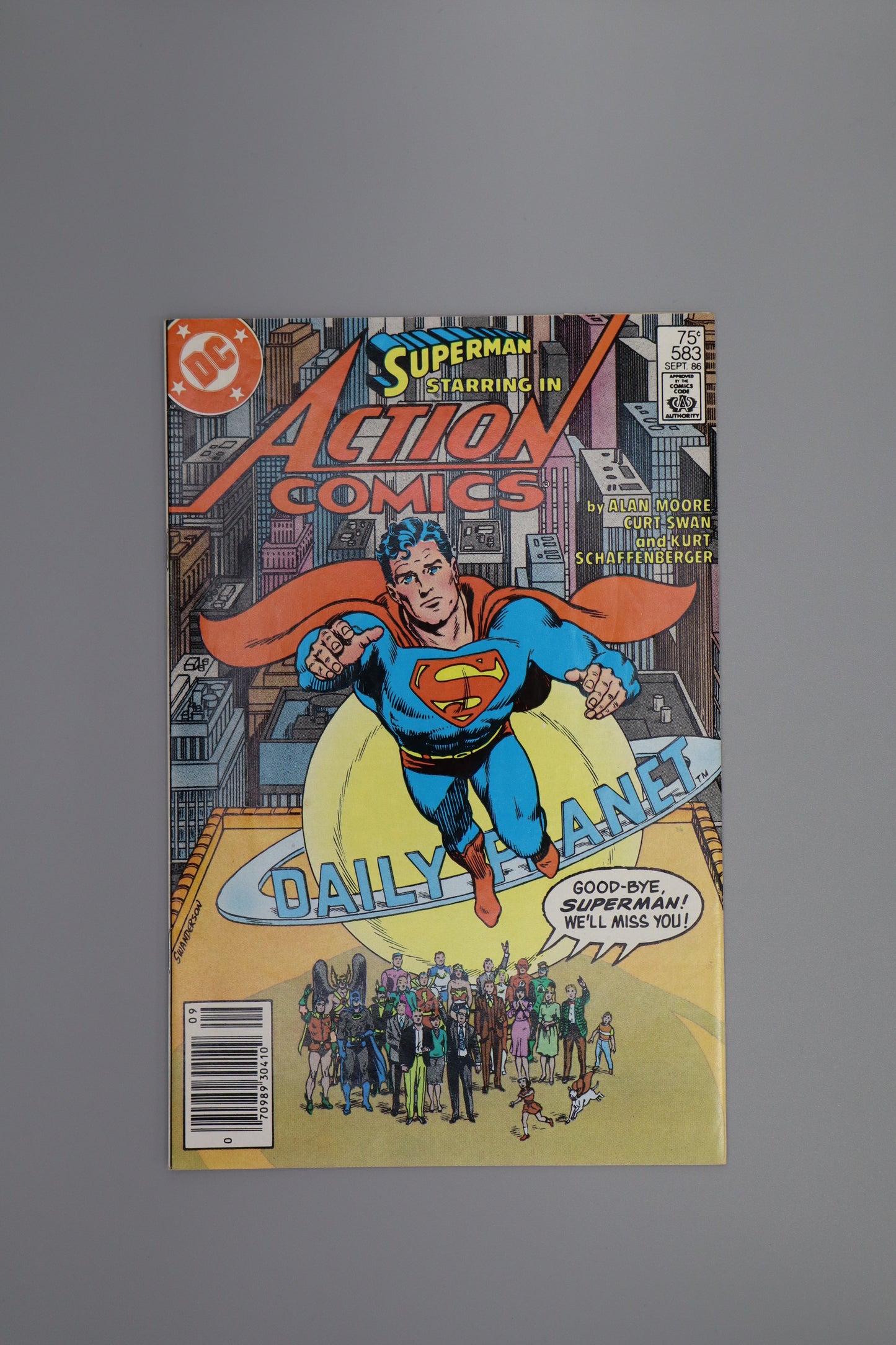 Action Comics #583 Newsstand