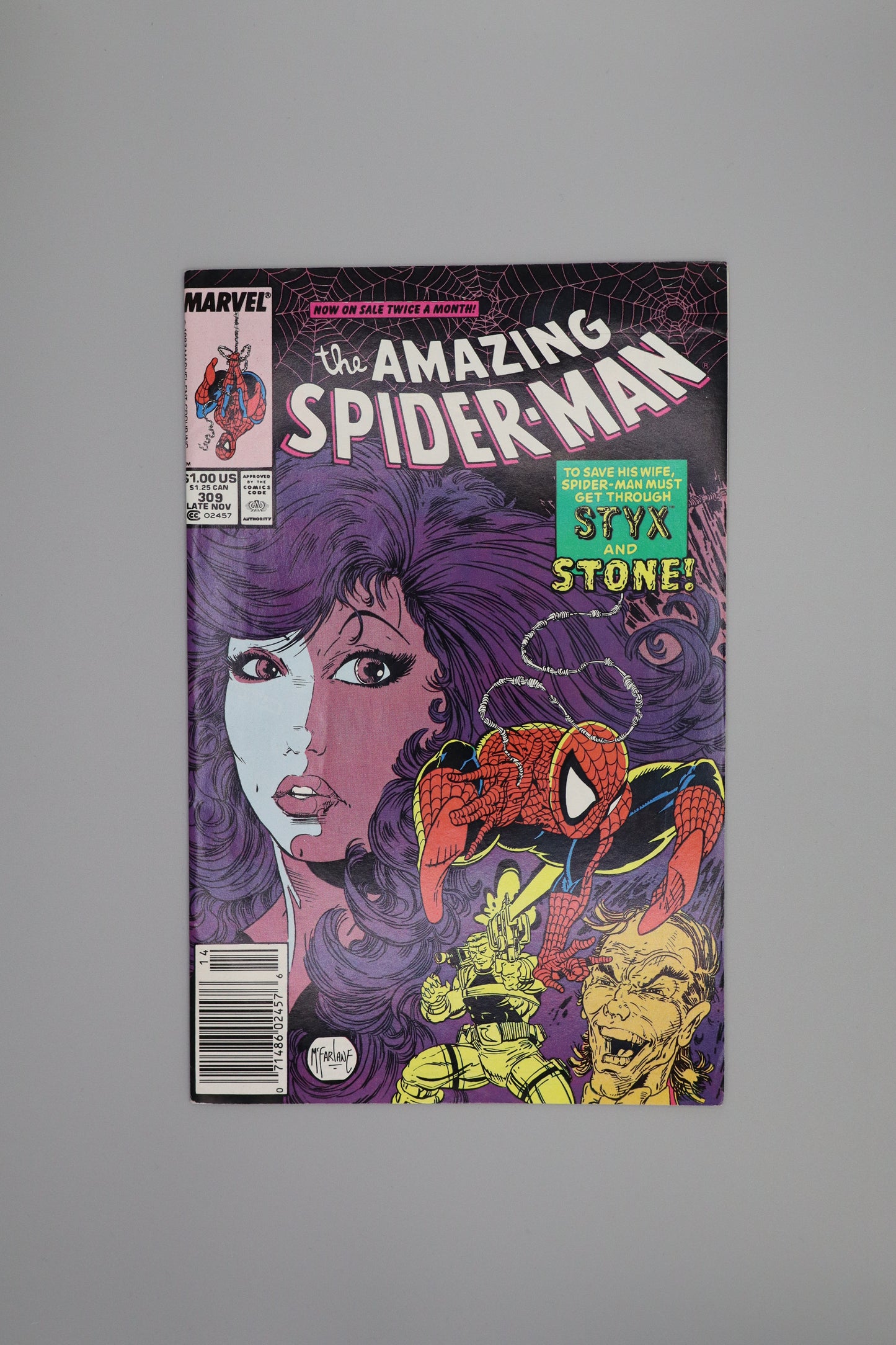 The Amazing Spider-man #309 Newsstand