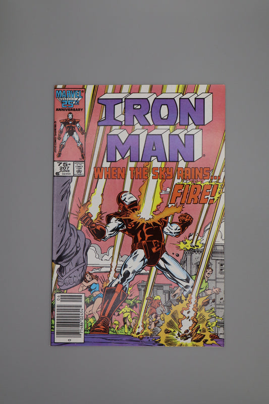 Iron Man #207 Newsstand