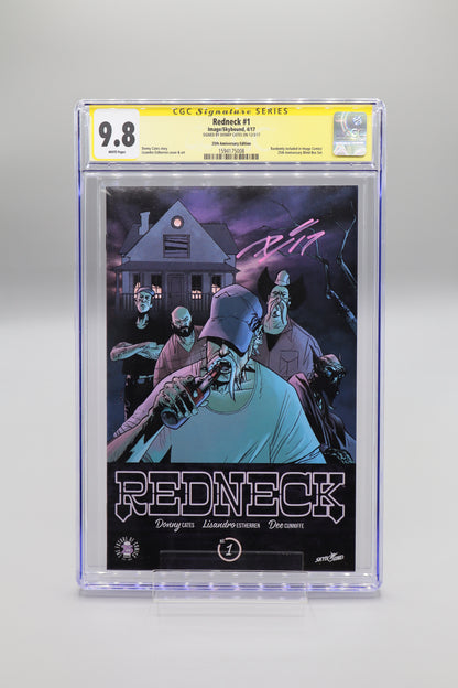 Redneck #1 25th Anniversary Edition CGC 9.8 Signature Series