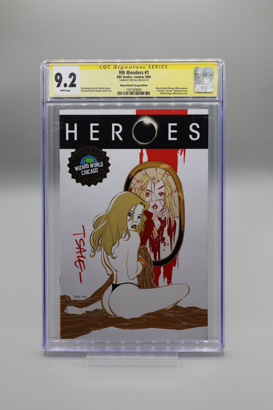 9th Wonders - Heroes #1 Wizard World Chicago CGC 9.2 Signature Series