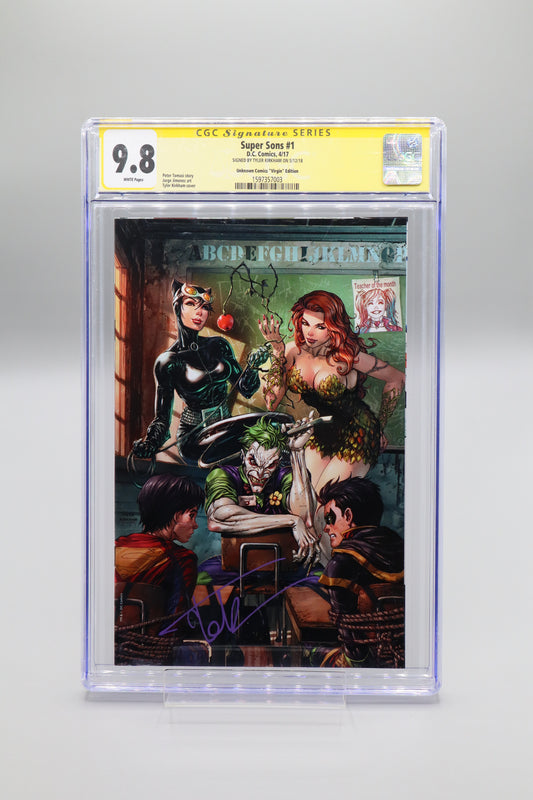 Super Sons #1 Unknown Comics CGC 9.8 Signature Series