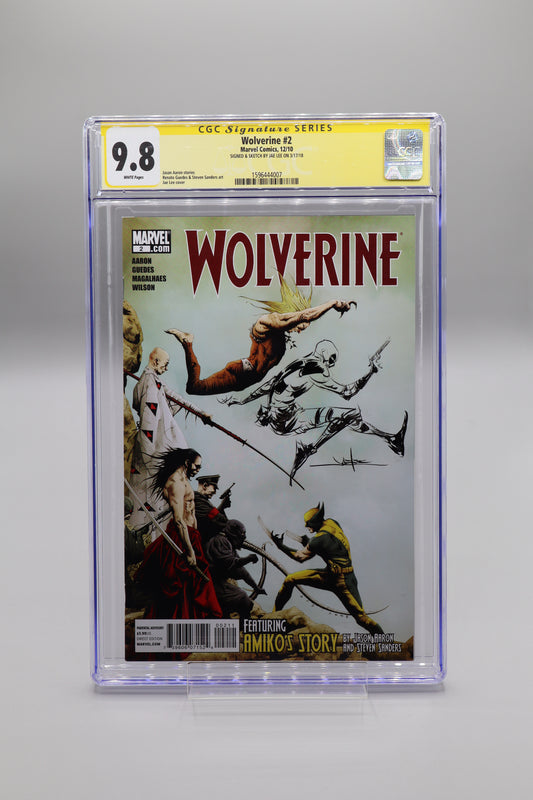 Wolverine #2 Jae Lee CGC 9.8 Signature Series