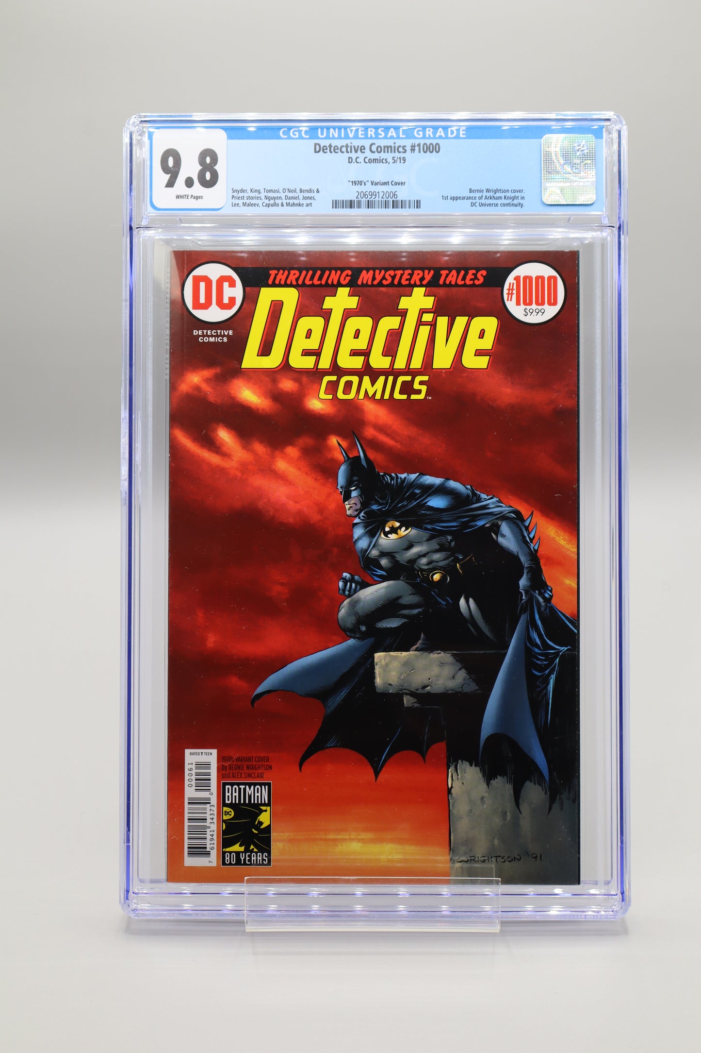 Detective Comics #1000 Bernie Wrightson CGC 9.8