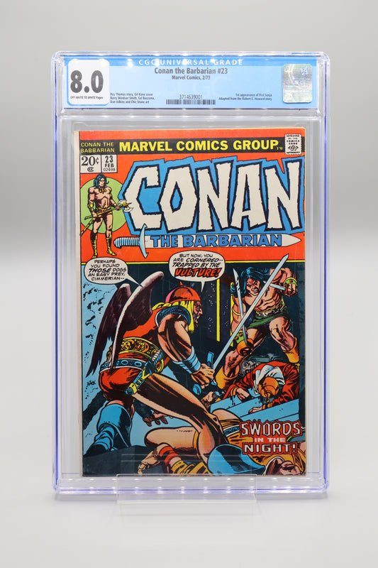 Conan The Barbarian #23 Gil Kane CGC 8.0