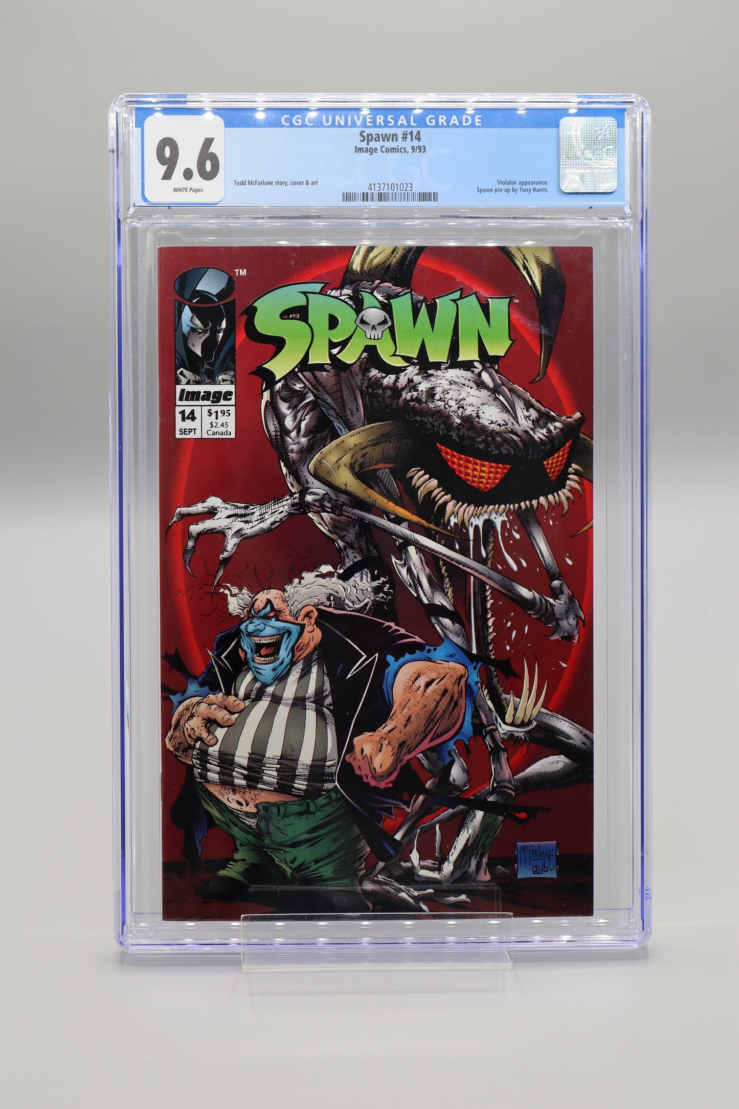 Spawn #14 Todd McFarlane CGC 9.6