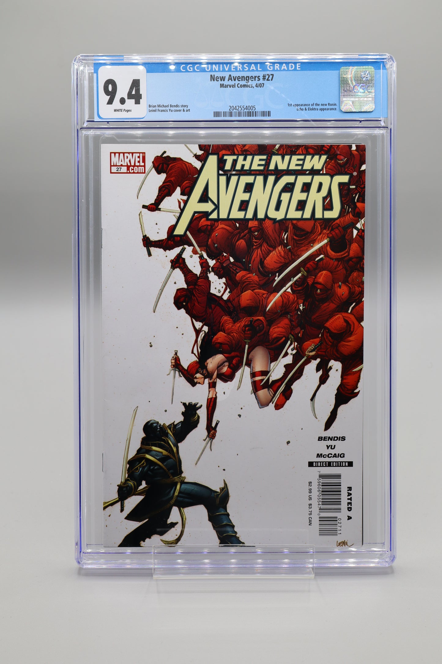 The New Avengers #27 Leinil Yu CGC 9.4