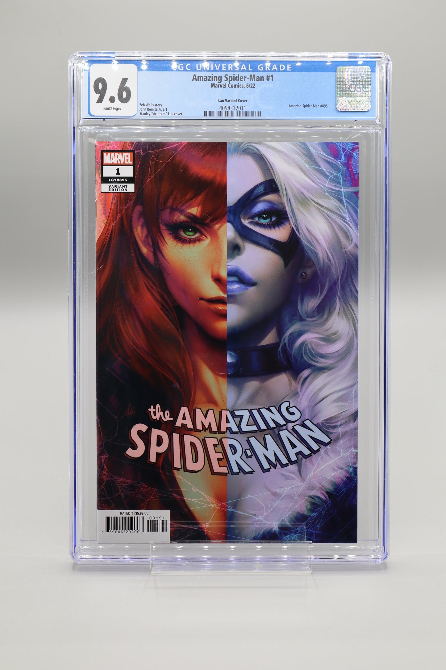 Amazing Spider-man #1 Artgerm Lau CGC 9.6