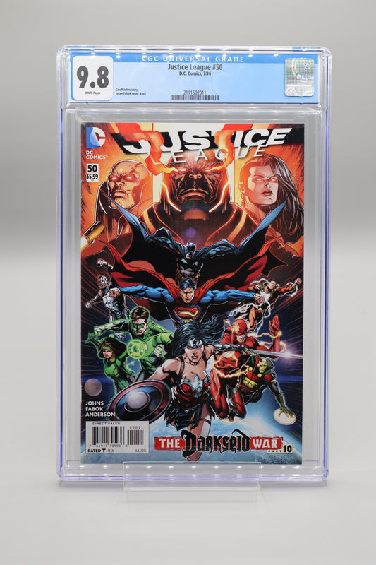 Justice League #50 Jason Fabok CGC 9.8