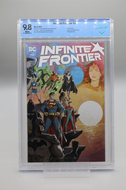 Infinite Fronter #0 Dan Jurgens CBCS 9.8