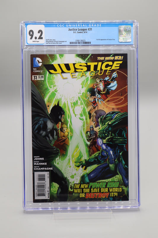 Justice League #31 Danny Miki CGC 9.2
