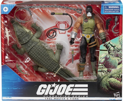 Hasbro Collectibles - G.I. Joe Classified Series Croc Master & Fiona Action Figure