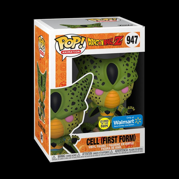 Funko Pop! - Animation -  Cell (First Form) GITD Walmart Exclusive #947