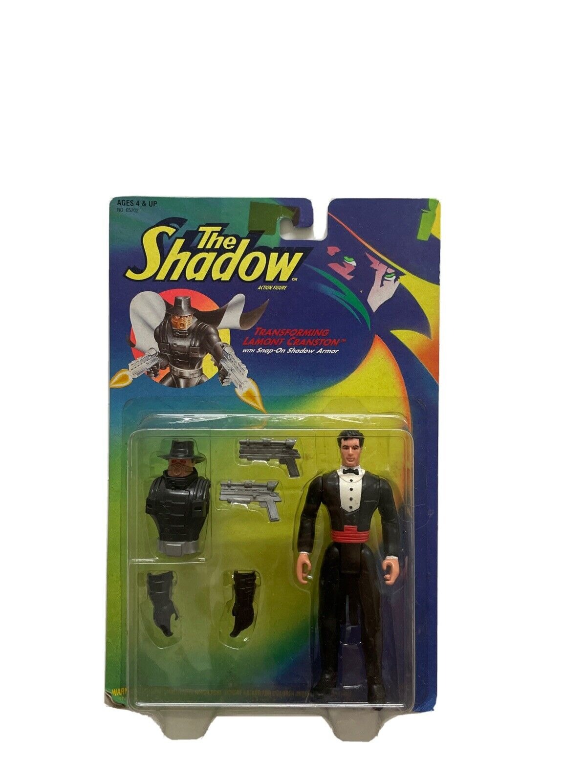 The Shadow Transforming Lamont Cranston Action Figure