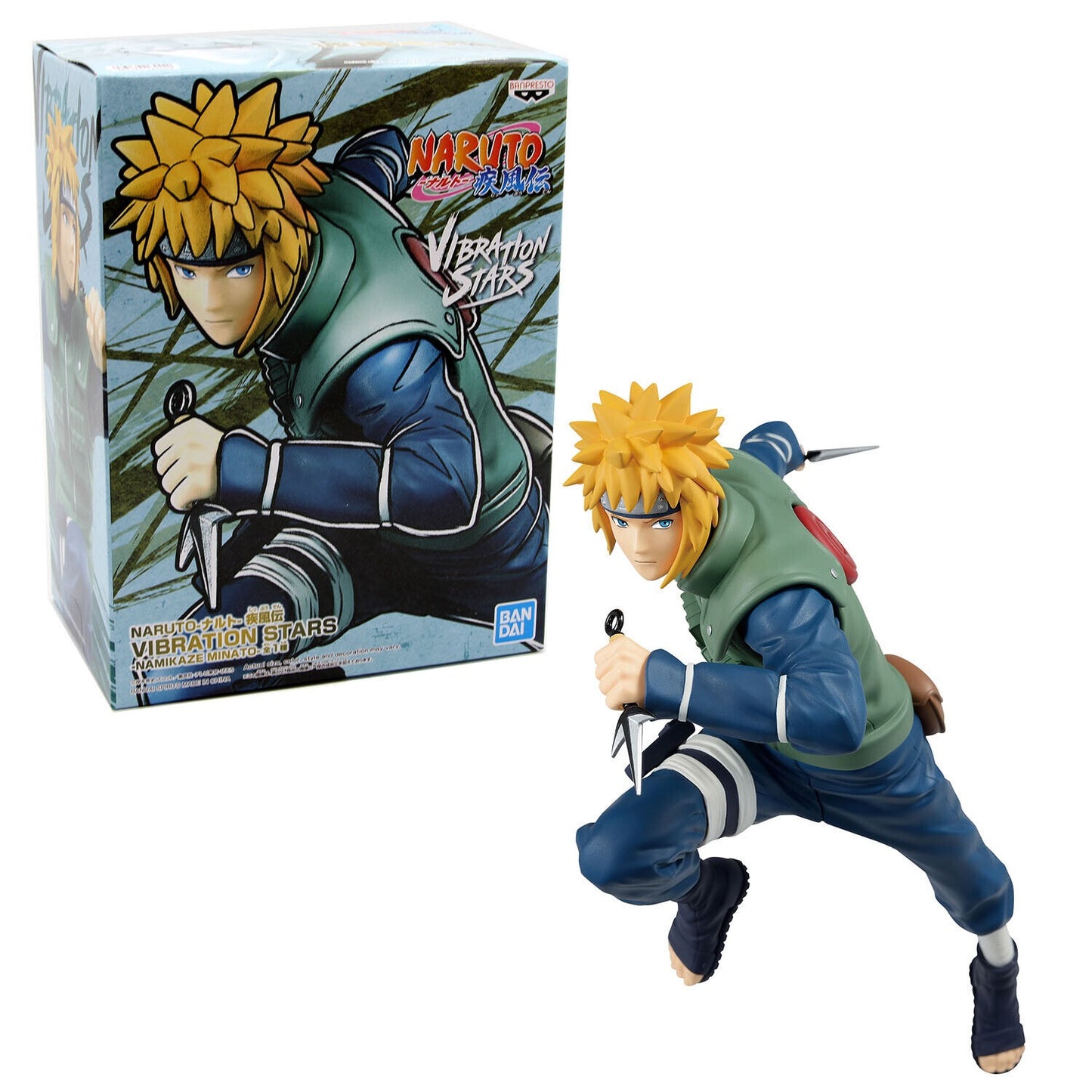 BanPresto Naruto Shippuden Vibration Stars Namikaze Minato Statue