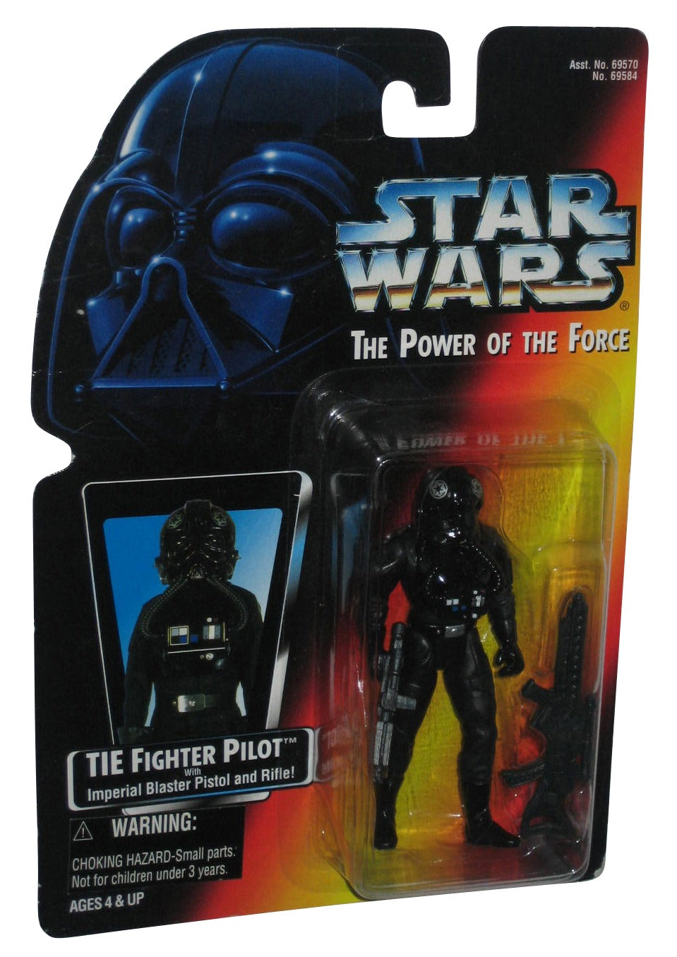 Kenner Star Wars Power of the Force TIE Fighter Pilot 3.75" Figure