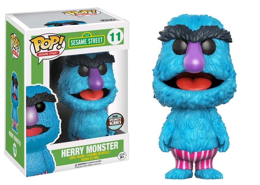 Funko Pop! Sesame Street Herry Monster Specialty Series #11