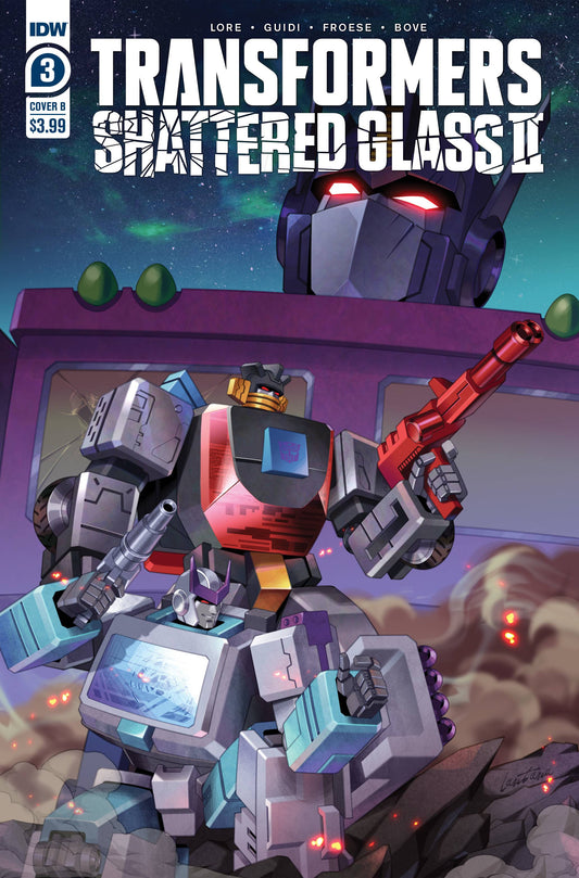 TRANSFORMERS SHATTERED GLASS II #3 CVR B GAO (C: 1-0-0)