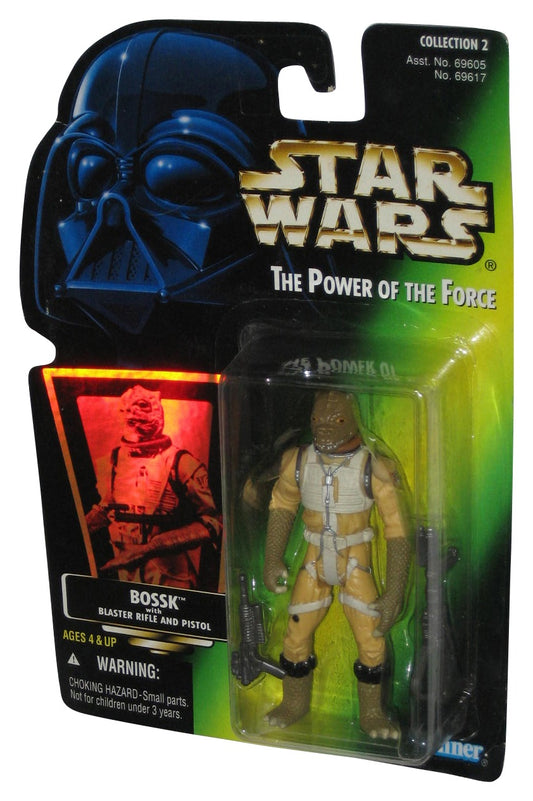 Kenner Star Wars Power of the Force Bossk w/ Blaster Rifle & Pistol 3.75" Figure