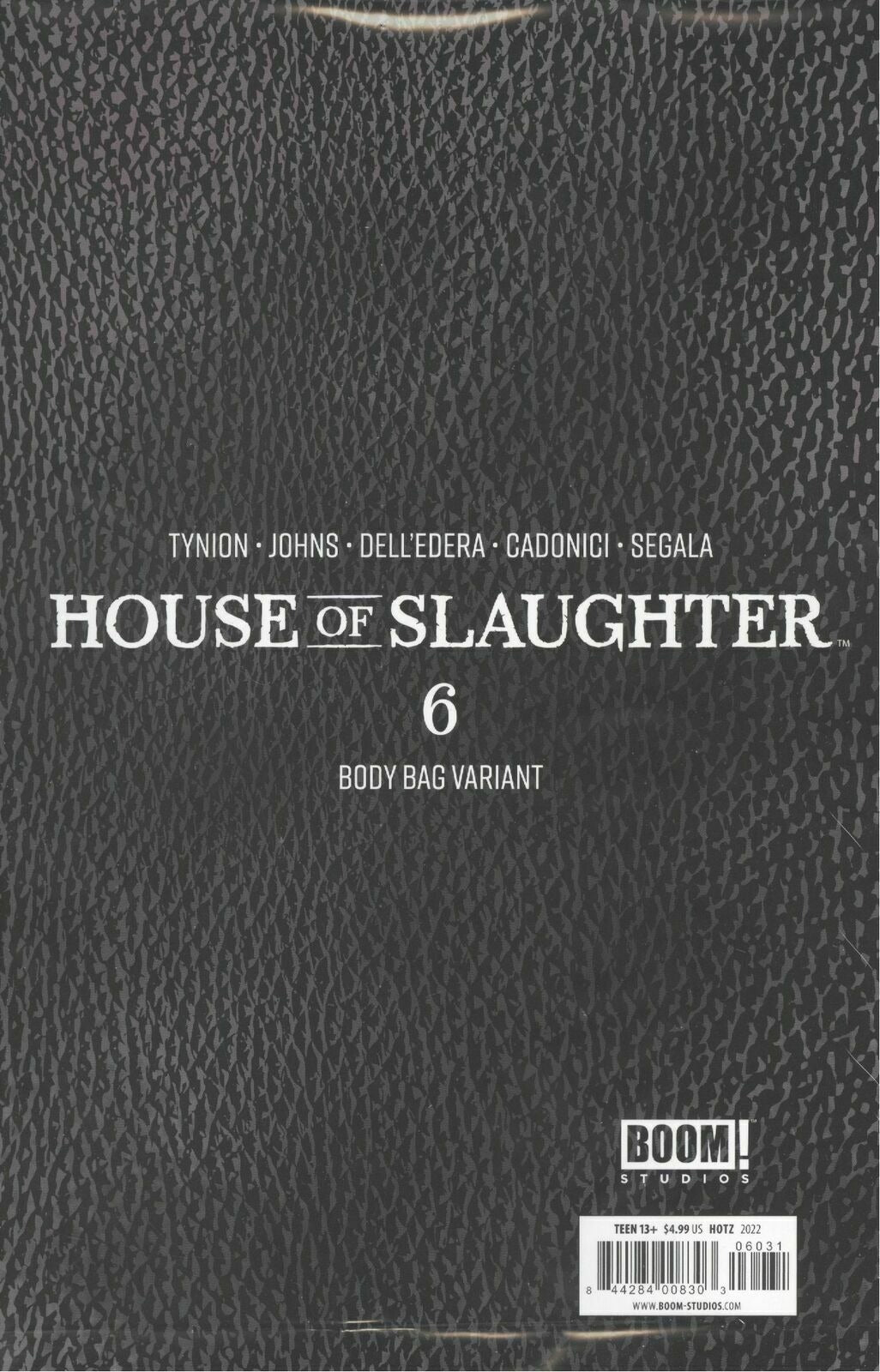 HOUSE OF SLAUGHTER #6 CVR C BODYBAG VAR HOTZ