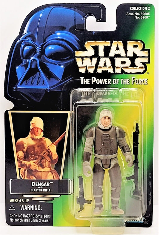 Kenner Star Wars Power of the Force Dengar w/ Blaster Rifle 3.75" Figure